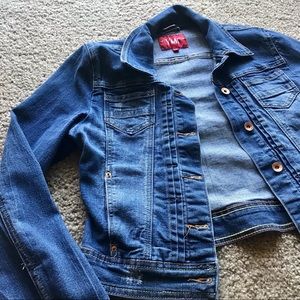 YMI Slightly Distressed Jean Jacket